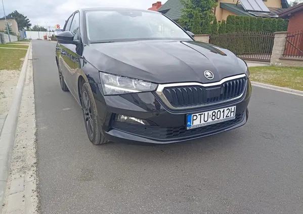 skoda scala Skoda Scala cena 76900 przebieg: 52000, rok produkcji 2020 z Leśnica